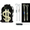 Newzenx Oil Meth Crystal Pipe Rick Monty 6 Inch | 12mm/2 Pcs