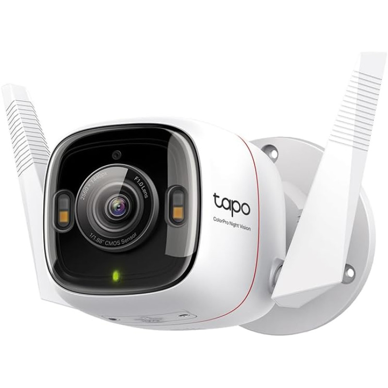 TP-Link C325WB WiFi Outdoor Camera | Tapo 2K QHD | Daylight Clarity at Night
