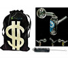 Newzenx Glass Oil Burner Meth/Honey Crystal Bong | 2.5 Inch/22mm