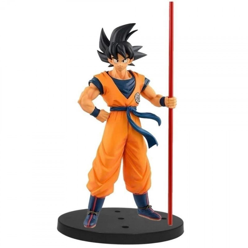 Dragon Ball Z Goku Large Action Figure with Stick | 27 cm Limited Edition Figure Collectible