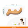 Woodplay Chewing Dog Toy - Brown | Real Wood Fibre Dog Toys