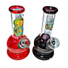 Newzenx 5 Inch Glass Mini Rick & Monty Bong Water Pipe Bong