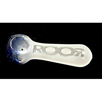 Newzenx 4 Inch Glass Smoking Pipe | ROOR Frost Color Pipe Incl. Pouch & Accessories