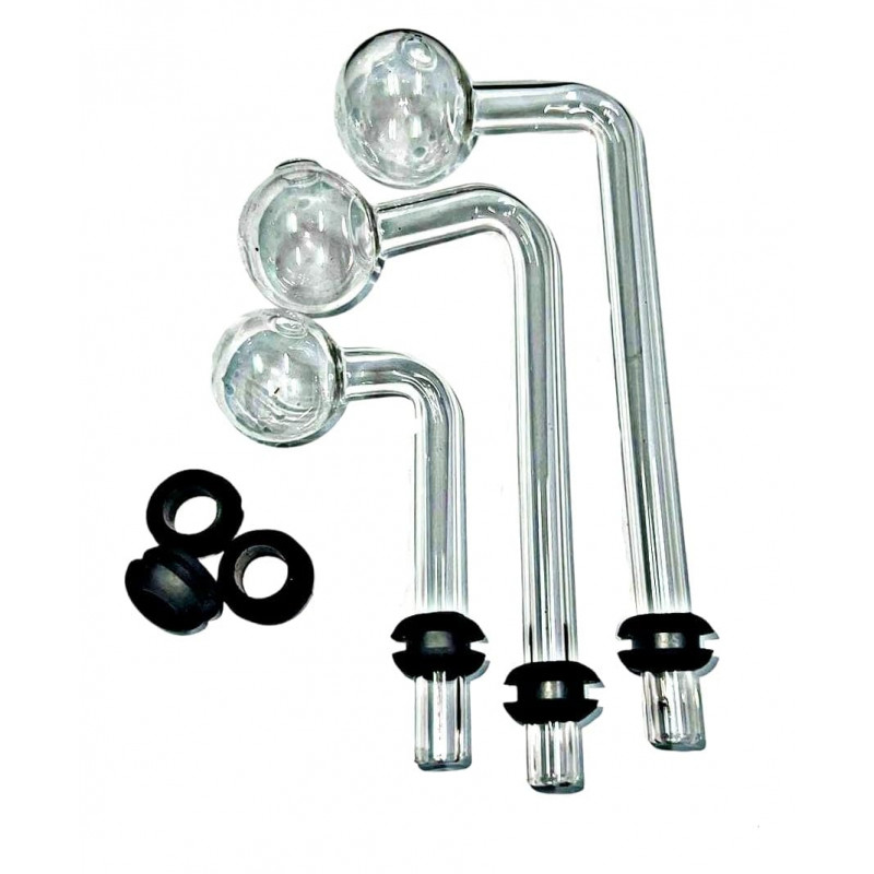 Newzenx Borosilicate Glass Meth Crystal Ece Bong Shooter Combo