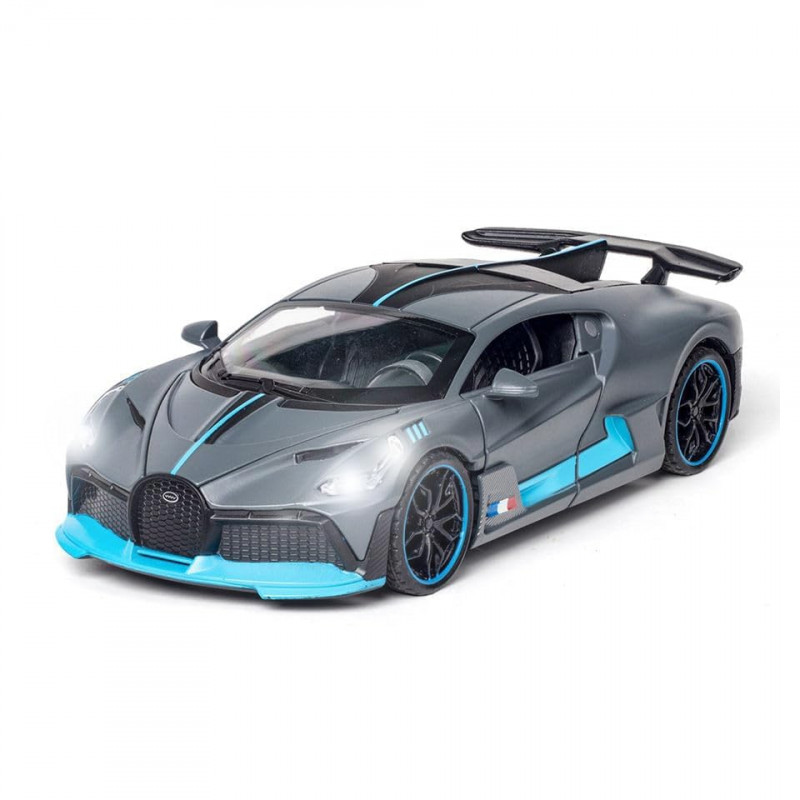 Bugatti Divo Die-cast Car | Alloy Metal | Doors & Light, Music