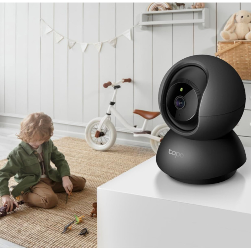 TP-Link Tapo C211 2K Security Camera | Motion Detection (Black)