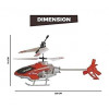 Velocity Remote Control Helicopter with Infrared Sensors | Unbreakable Blades Chargeable Helicoptor Toy for Kids