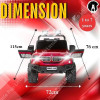 Battery Operated Kids Jeep for 1 to 7 Years | Rechargeable - Red