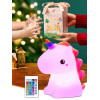 Unicorn Night Light Lamp | 16 Colors Changing & Remote Control | Rechargeable Lamp for Girls, Kids, Teens Gift Unicorn Night Light Lamp | 16 Colors Changing & Remote | Chargeable Lamp