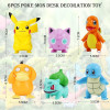 Cartoon Action Figure Toy - 9CM | Collectible for Fans, Kids | PVC Multicolour Pack of 6