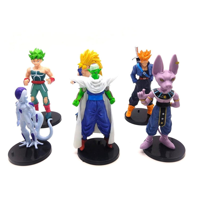 Dragonball Z Action Figure | Limited Edition Figure Collectible Toy (Set of 6)