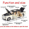 Rolls Royce Phantom Metal Car | Die Cast Toy Cars for Kids with Doors & Light