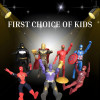 Superhero Action Figure Toys Set | Super Heroes Toys for Boys (Set of 10)
