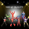 Superhero Action Figure Toys Set | Super Heroes Toys for Boys (Set of 10)