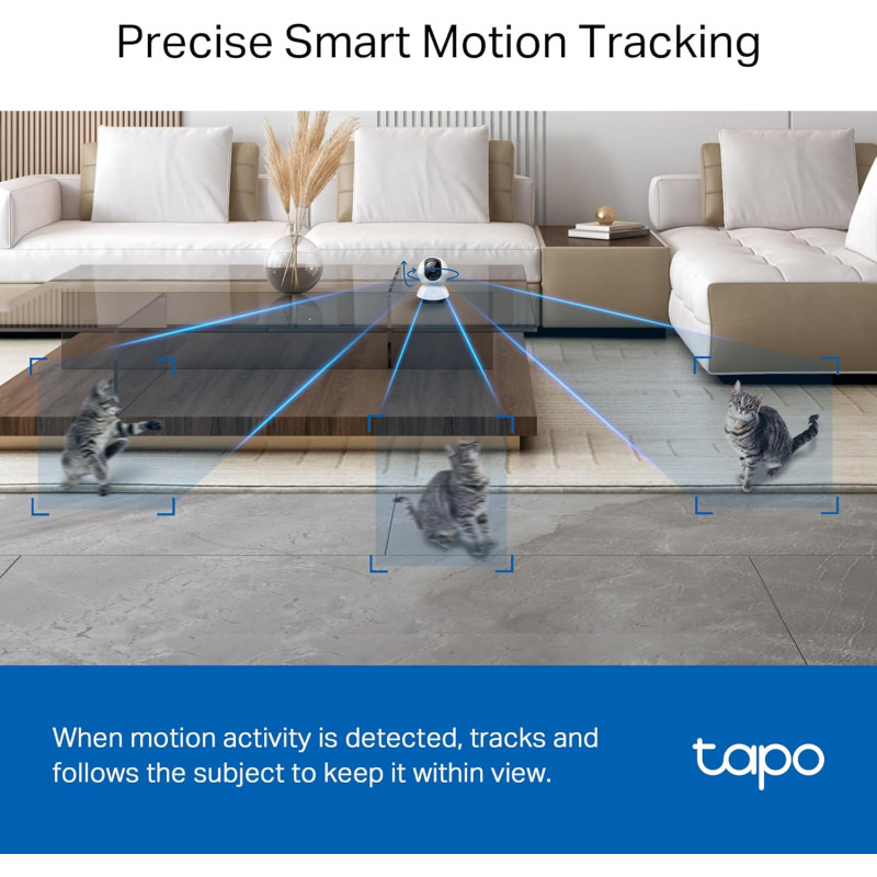 TP-Link Tapo C220 2K CCTV Security Camera | Pan/Tilt | Motion Detection