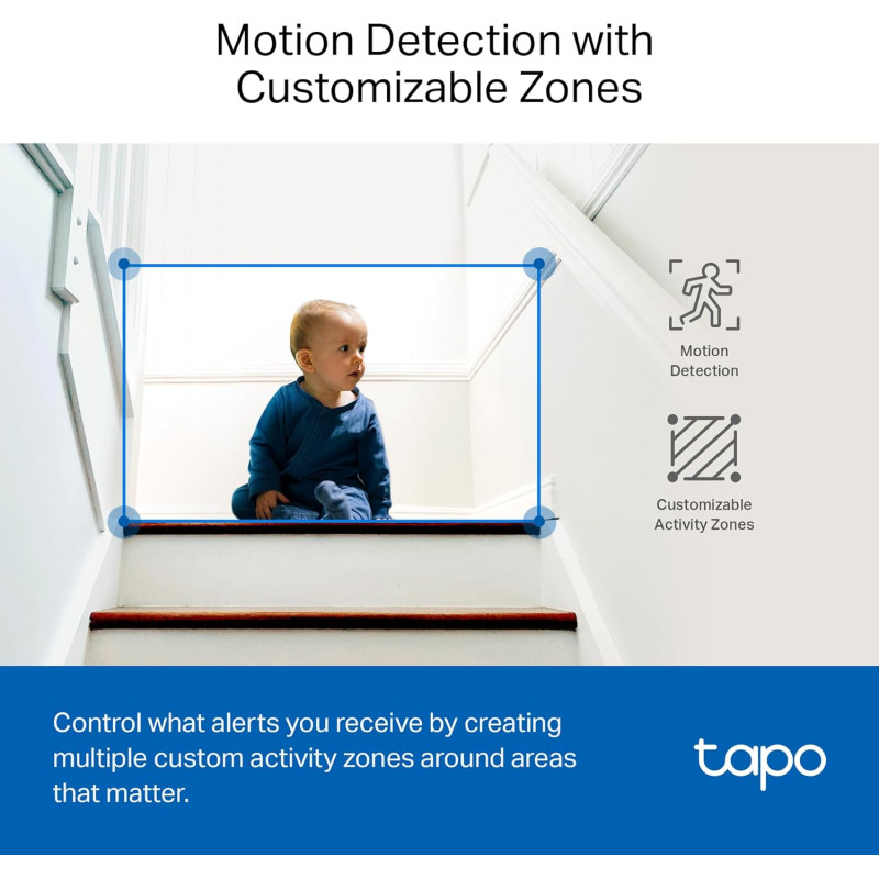 TP-Link Tapo C220 2K CCTV Security Camera | Pan/Tilt | Motion Detection