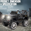 4x4 Big Size Jeep for 1-8Y Kids with Music, Light