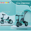 Baby Tricycle for Kids 1-4Y | Basket, Cushion Seat, Belt