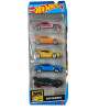 Hot Wheels Cars Pack of 5 | 67 Shelby, Nassan Twin Turbo, Megane, Gazella
