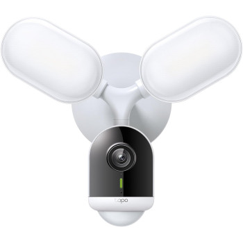 TP-Link Tapo C720 2K+ Outdoor Wired Floodlight Security Camera | 2800 Lm Dimmable, Motion Activated, Person & Vehicle Alert, 24/7 Recording, Local & Cloud Storage