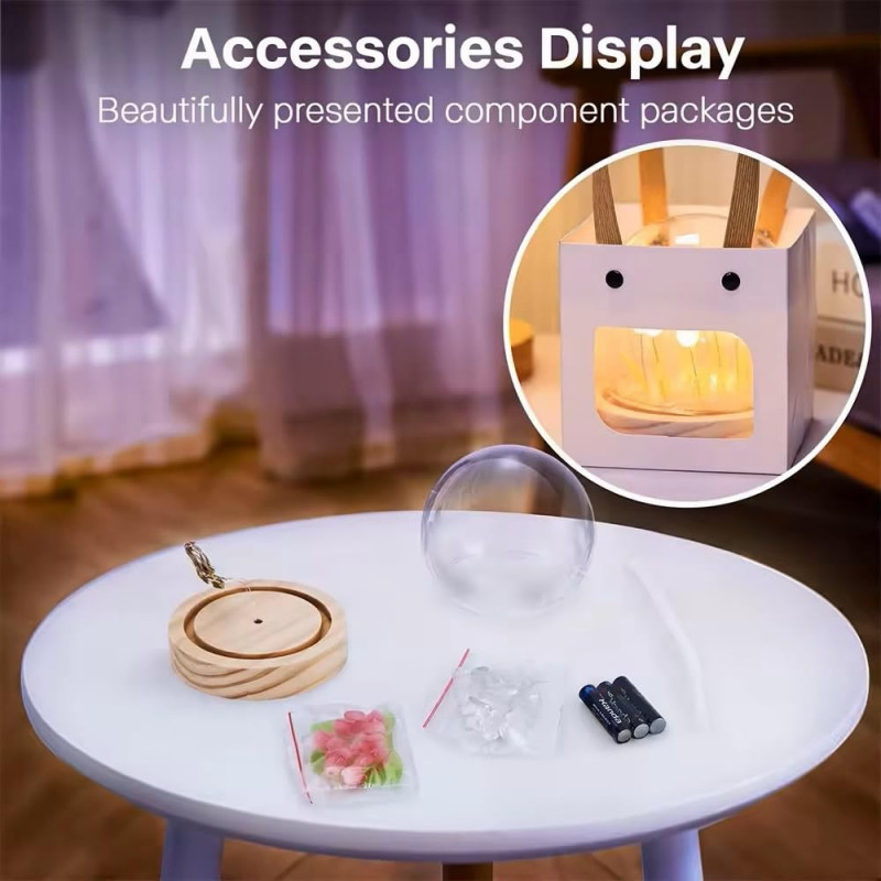 Desidiya Universe Crystal Ball Night Light,2.4 Inch Glass Ball Night LED Lamp with Woodern Base,Decorations Gifts for Men,Women,Kids,Boys,Girls,Teens Desidiya Universe Crystal Ball Night Light,2.4 Inch Glass Ball Night LED Lamp with Woodern Base,Decorations Gifts for Men,Women,Kids,Boys,Girls,Teens