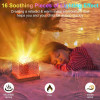 Desidiya Universe Crystal Ball Night Light,2.4 Inch Glass Ball Night LED Lamp with Woodern Base,Decorations Gifts for Men,Women,Kids,Boys,Girls,Teens