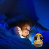 Desidiya Universe Crystal Ball Night Light,2.4 Inch Glass Ball Night LED Lamp with Woodern Base,Decorations Gifts for Men,Women,Kids,Boys,Girls,Teens
