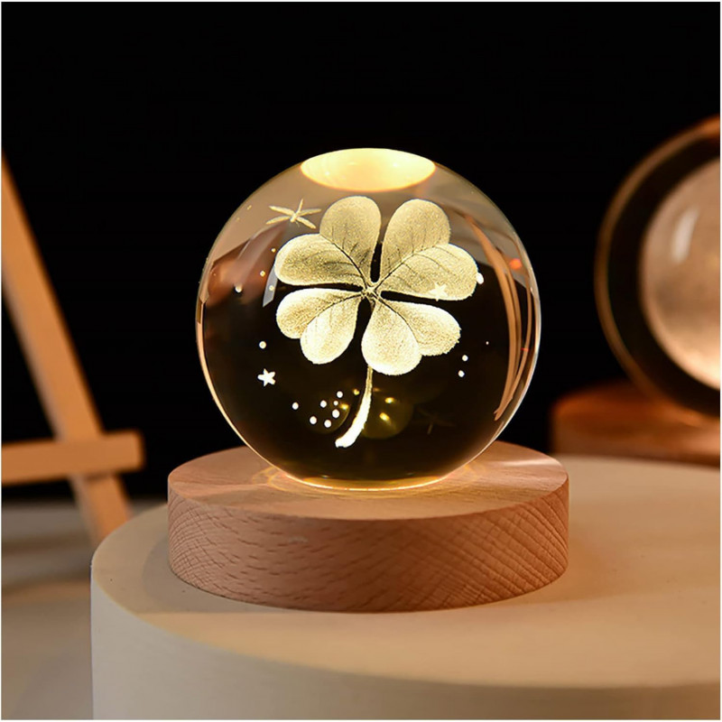 Desidiya Universe Crystal Ball Night Light,2.4 Inch Glass Ball Night LED Lamp with Woodern Base,Decorations Gifts for Men,Women,Kids,Boys,Girls,Teens Desidiya Universe Crystal Ball Night Light,2.4 Inch Glass Ball Night LED Lamp with Woodern Base,Decorations Gifts for Men,Women,Kids,Boys,Girls,Teens