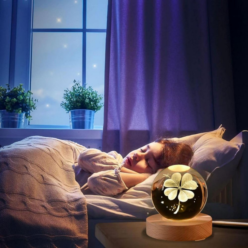 Desidiya Universe Crystal Ball Night Light,2.4 Inch Glass Ball Night LED Lamp with Woodern Base,Decorations Gifts for Men,Women,Kids,Boys,Girls,Teens Desidiya Universe Crystal Ball Night Light,2.4 Inch Glass Ball Night LED Lamp with Woodern Base,Decorations Gifts for Men,Women,Kids,Boys,Girls,Teens