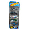 Hot Wheels Car Pack of 5 | Camaro ZL1, Ford Mustang, Nissan Silvia