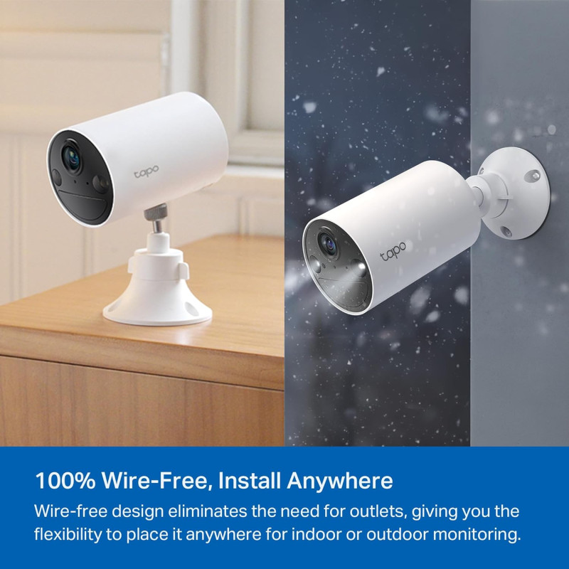 TP-Link Tapo C402 Wireless CCTV Camera | 1080P Human Alert | Night Vision
