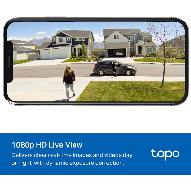 TP-Link Tapo C402 Wireless CCTV Camera | 1080P Human Alert | Night Vision