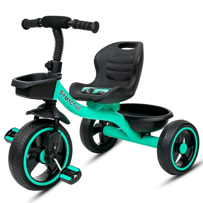 Tricycle for Kids | Baby Cycle with Basket for 2+ Years Upto 25 Kgs