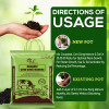 Cow Dung Plants Manure - 5 Kg | Odourless Fertilizer 100% Organic