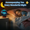 GITGRNTH 3D Galaxy Crystal Ball Lamp With Light Changing Wooden Base - 2.36 Inch Solar System Night Light, 3D Crystal Ball, Galaxy Ball, Galaxy Ball Lamp (16 Color),Led