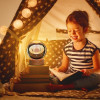 GITGRNTH 3D Galaxy Crystal Ball Lamp With Light Changing Wooden Base - 2.36 Inch Solar System Night Light, 3D Crystal Ball, Galaxy Ball, Galaxy Ball Lamp (16 Color),Led
