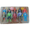 Action Figure Toy Superheroes In Action Figure Toy|Superhero - Set Of 10