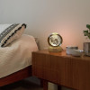 ALLWIN HOUSEWARE 3D Planet Crystal Ball Night Lamp, Solar System Night Light, USB Table Colorful LED Wooden Crystal for Teens Boys and Girls