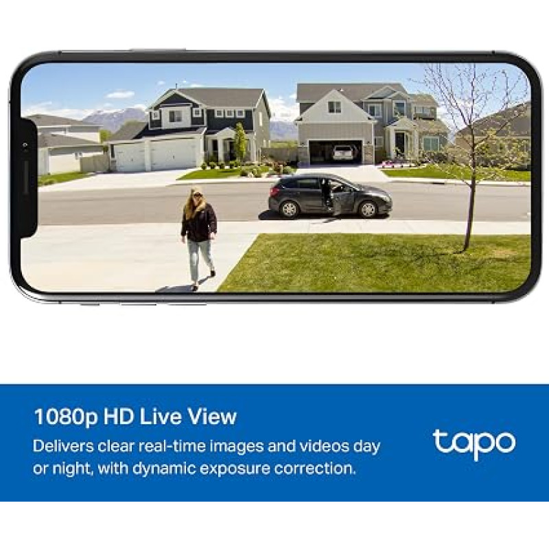 TP-Link Tapo C403 Security Camera | 1080P Color Night Vision | Wireless CCTV