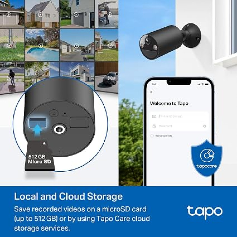 TP-Link Tapo C403 Security Camera | 1080P Color Night Vision | Wireless CCTV