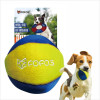 Ball Dog Toy | Yellow, Squeaker | Pet Toys for All Breeds