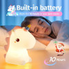 Unicorn Night Light Bedside Lamp for Kids | 16 Color Changing with Remote | USB Rechargeable LED Lamp for Kids (White & Purple) Unicorn Night Light Lamp for Kids | 16 Color Changing | USB Rechargeable LED Lamp
