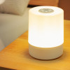 Desidiya Lord Ganesh Ji Crystal Ball Night Light 2.4 Inch Glass Ball Night LED Lamp with Woodern Base Perfect for Gift