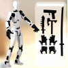 Multi-Articular Robot Action Figure | 3D Printed Joint Movable | 3D Dummy Toy