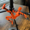 3D Printed Action Figure | Multi-Jointed Movable, Articulated Robot Dummy Toy (Orange)