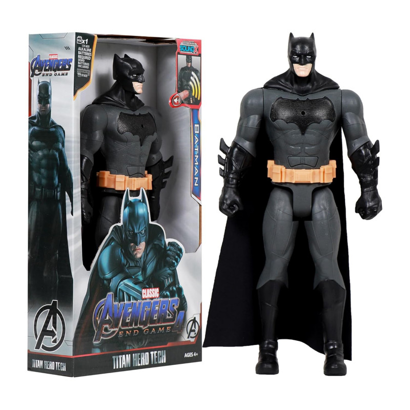 Batman Action Figure Toys | Hollywood Superhero Character with Light, Sound