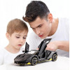 Lamborghini Die-cast Metal Car Toy | Openable Doors, Sound & Light