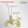 Kids Tricycle 2-5 Years | Baby Cycle with Wheels, Basket & Bell