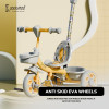 Kids Tricycle 2-5 Years | Baby Cycle with Wheels, Basket & Bell