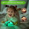 Sleeping Panda Night Light Touch Silicone Lamp | Rechargeable LED Bedside Animal for Children's Bedroom